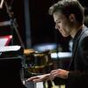 A student playing piano during a Boyer College of Music and Dance performance.